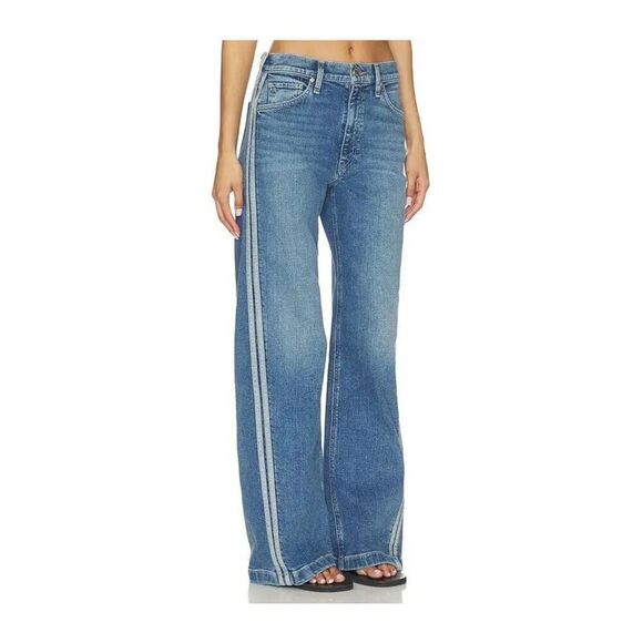 Hudson Jeans Denim - NWT Hudson Jeans HUDSON JEANS Jodie Loose Fit Wide Leg Track Pant Jeans National